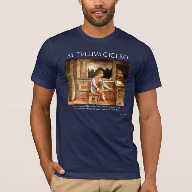 Camiseta M. Tullius Cicero (el doble echó a un lado) (Anverso)