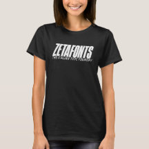Camiseta (M) - Zetafonts La Fundición de Tipos Ita