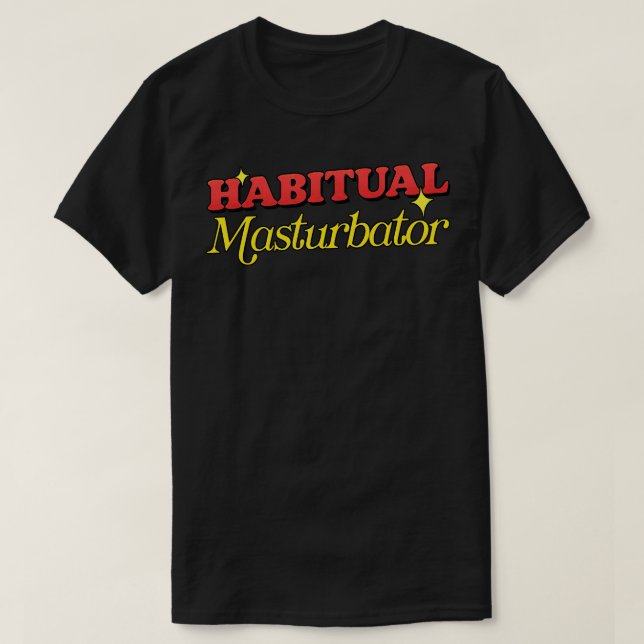 Camiseta Maasturbador Habitual (Diseño del anverso)