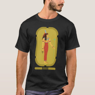 Camiseta Maat On Gold Cartouche
