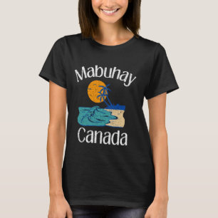 Camiseta Mabuhay Canadá Filipinas Saludo a Tagalog Pinoy