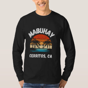 Camiseta Mabuhay Cerritos California Orgulloso Filipino Pin