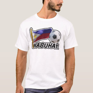 Camiseta ¡Mabuhay! Futbolista en Filipinas