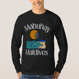 Camiseta Mabuhay Maldivas Filipinas saluda al tagalo pino