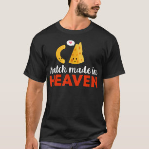 Camiseta Mac & Cheese Cute Couple Bff Mejor Ropa De Amigo 1