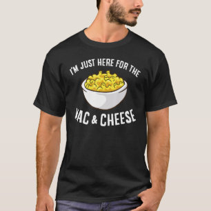 Camiseta Mac Cheese Estoy Aquí Para Mac Y Cheese Macaro