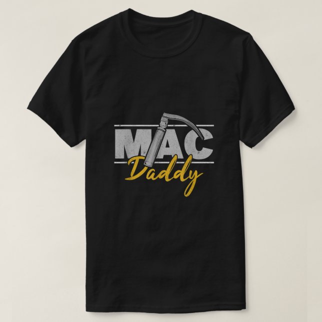 Camiseta Mac Daddy Funny Anesthetist Fathers Day Gift Laryn (Diseño del anverso)