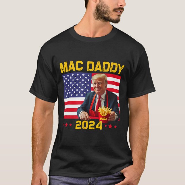Camiseta Mac Daddy Funny Trump haciendo mega Donald Tru de  (Anverso)