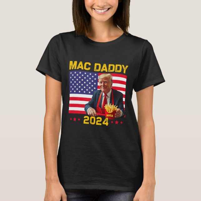 Camiseta Mac Daddy Funny Trump haciendo mega Donald Tru de  (Anverso)
