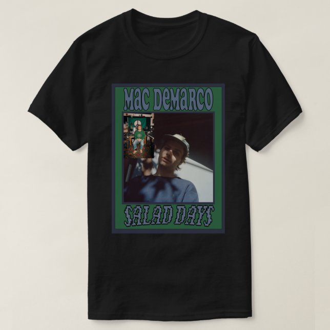 Camiseta Mac Demarco Salad Days Poster Classic T-Shirt (Diseño del anverso)