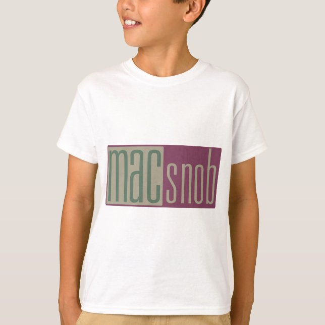 Camiseta Mac Snob (Anverso)