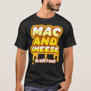 Camiseta Mac y Cheese Cute I come Cheesy Macaroni y Chee
