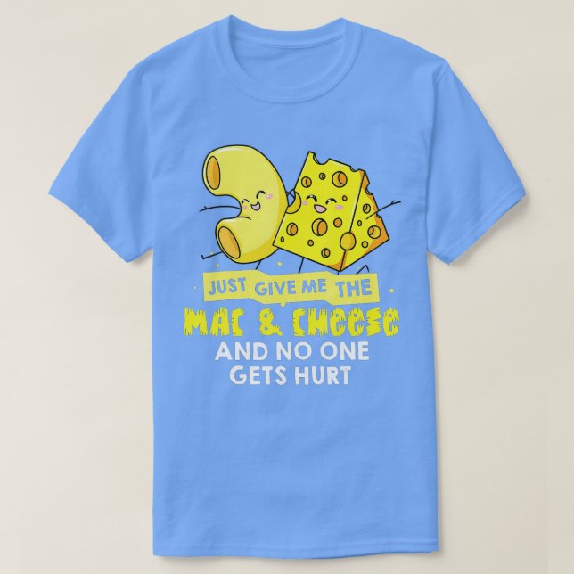 Camiseta Mac Y Cheese Gift Macaroni Cheesy Noodle (Diseño del anverso)
