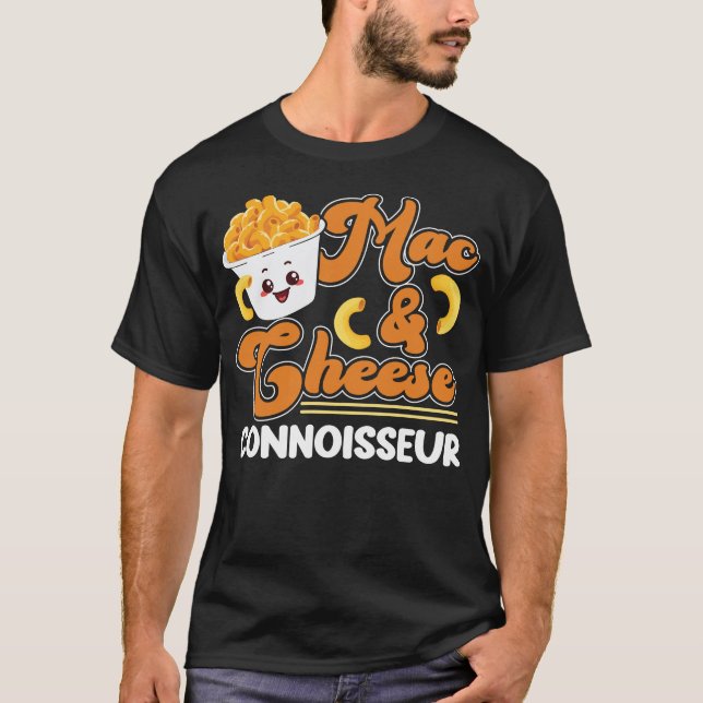 Camiseta Mac Y Cheese Mac & Cheese Connoisseur (Anverso)