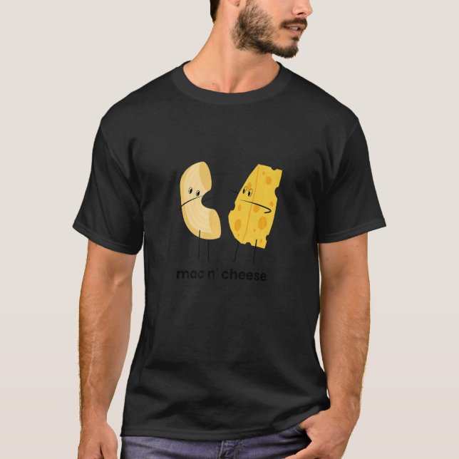 Camiseta Mac y Cheese Macaroni y Cheese 2 Mac n Chees (Anverso)