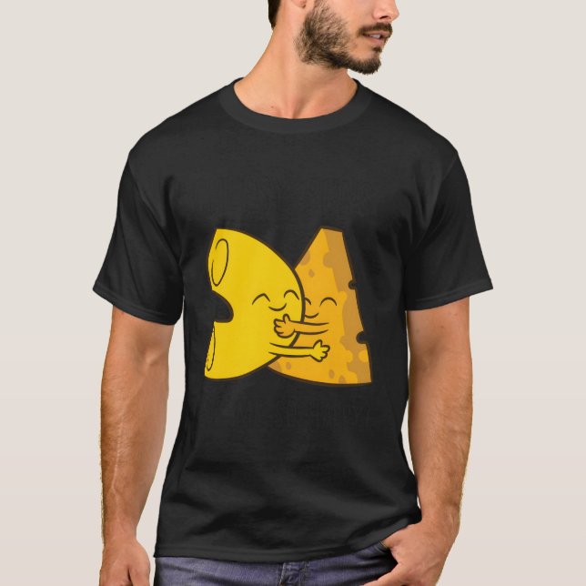 Camiseta Mac Y Cheese Pun Cheesy Puns Mac Me Tan Feliz (Anverso)
