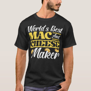 Camiseta Mac y Cheese World son los mejores fabricantes de