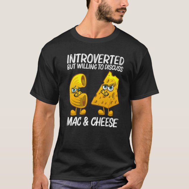 Camiseta Mac Y Queso Cuidados Para Hombres Mujeres Macaroni