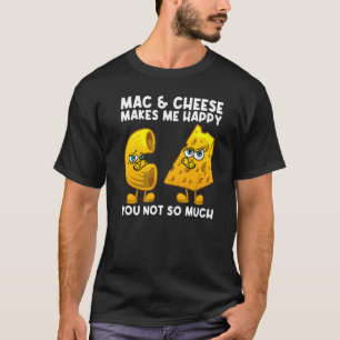 Camiseta Mac Y Queso Cuidados Para Hombres Mujeres Macaroni