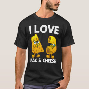 Camiseta Mac Y Queso Cuidados Para Hombres Mujeres Macaroni