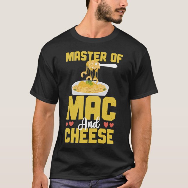 Camiseta Mac Y Queso Master Of Mac & Cheese (Anverso)