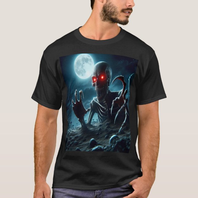 Camiseta Macabre Resurrection Under the Full Moon (Anverso)