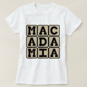 Camiseta Macadamia, Nuez Hawaiana
