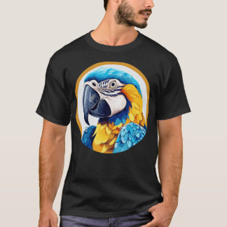 Camiseta Macao azul y dorado 13