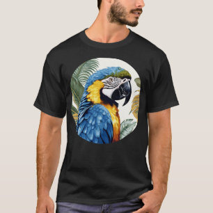 Camiseta Macao azul y dorado 5