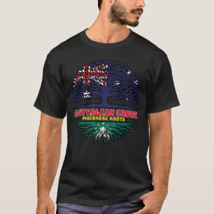 Camiseta Macao raíces de árboles australianos australianos