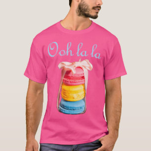 Camiseta Macaron Lovers Cocina francesa Macaroons Baker Bak
