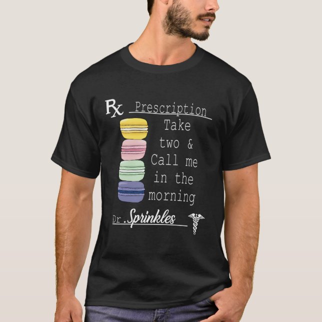 Camiseta Macarón Macaron Cookie (Anverso)