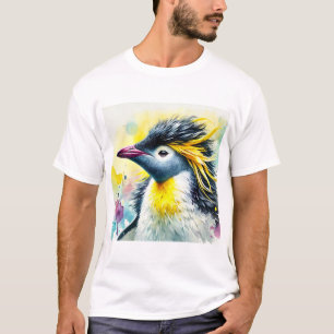 Camiseta Macaroni Penguin 240624AREF136 - Watercolor