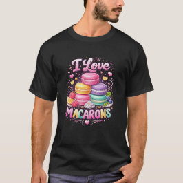 Camiseta Macarons de Amor Dulce