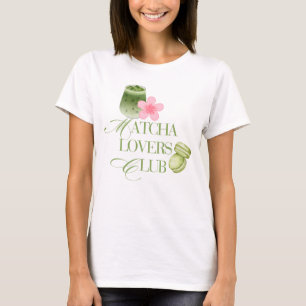 Camiseta Macarons de Té Verde y Sakura del Club de Amantes