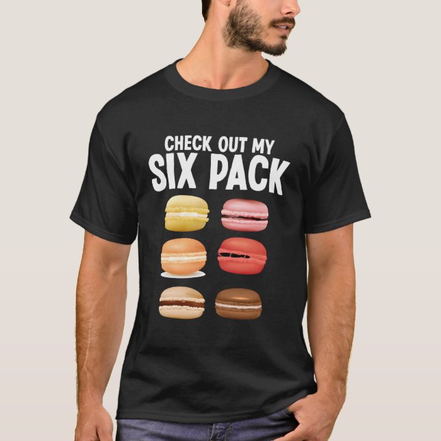 Camiseta Macaroons Macarron Cookie Boxes Macar (Anverso)