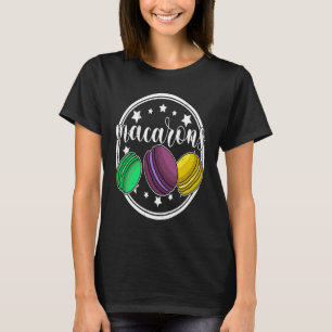 Camiseta Macaroons recetas postre Italia repostería sayi