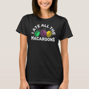 Camiseta Macaroons recetas postre Italia repostería sayi