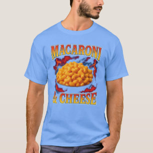 Camiseta Macarrones Con Queso Comida Favorita Extraña 90s d