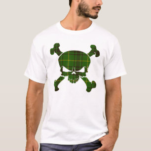 Camiseta MacArthur Tartan Skull No Banner