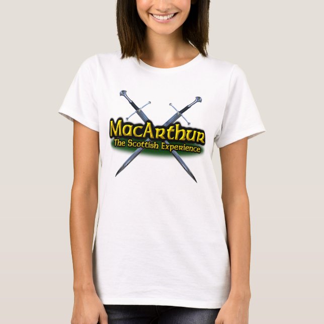 Camiseta MacArthur The Scottish Experience Clan (Anverso)