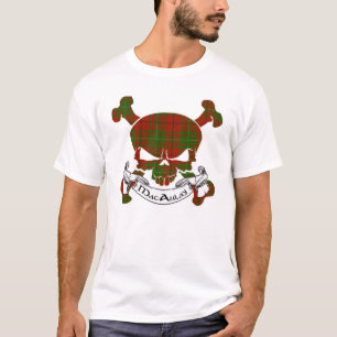 Camiseta MacAulay Tartan Skull