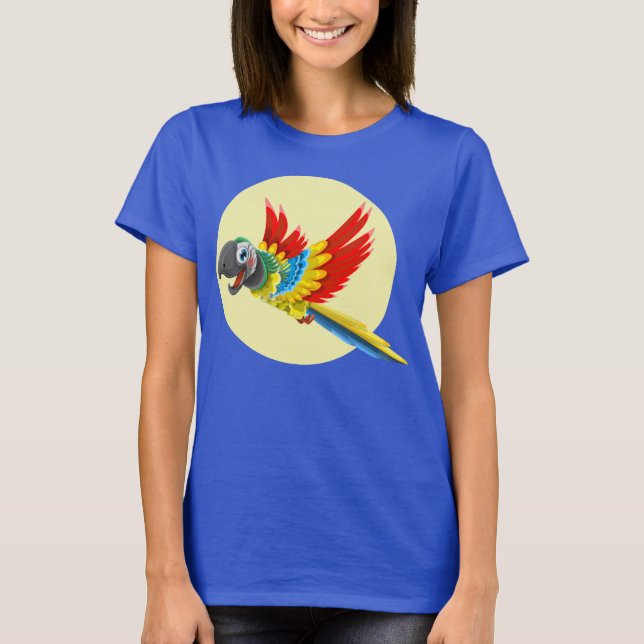 Camiseta Macaw Parrot (Anverso)