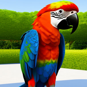 Camiseta Macaw Parrot T-Shirt