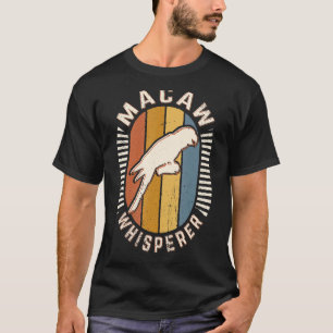 Camiseta Macaw Whisperer Vintage Classic Retro Love