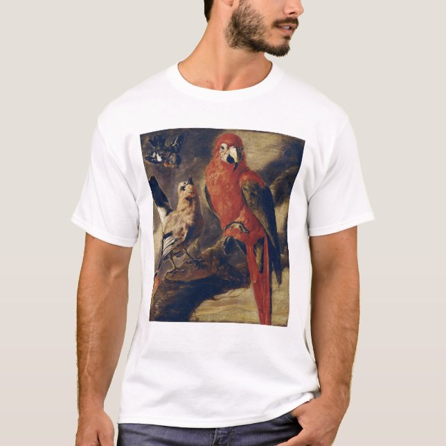 Camiseta Macaw y Bullfinch (Anverso)
