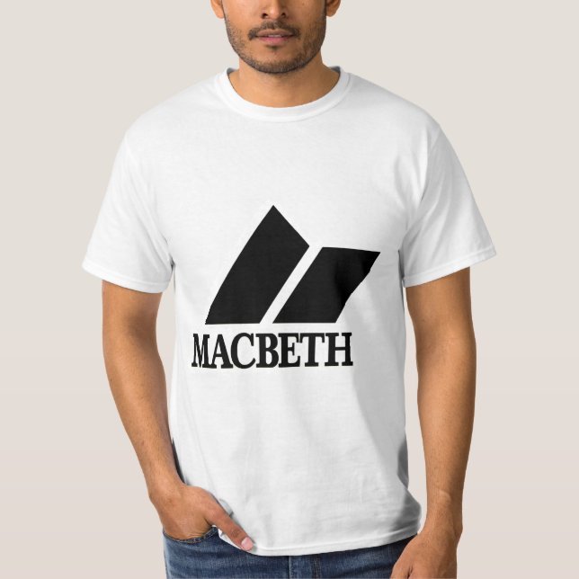 Camiseta Macbeth - Grunge (Anverso)