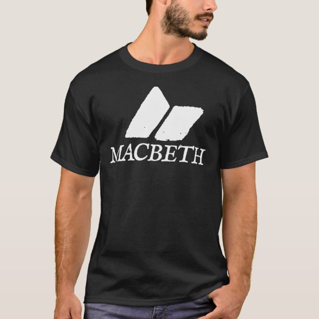 Camiseta Macbeth - Grunge Logo Essential T-Shirt (Anverso)