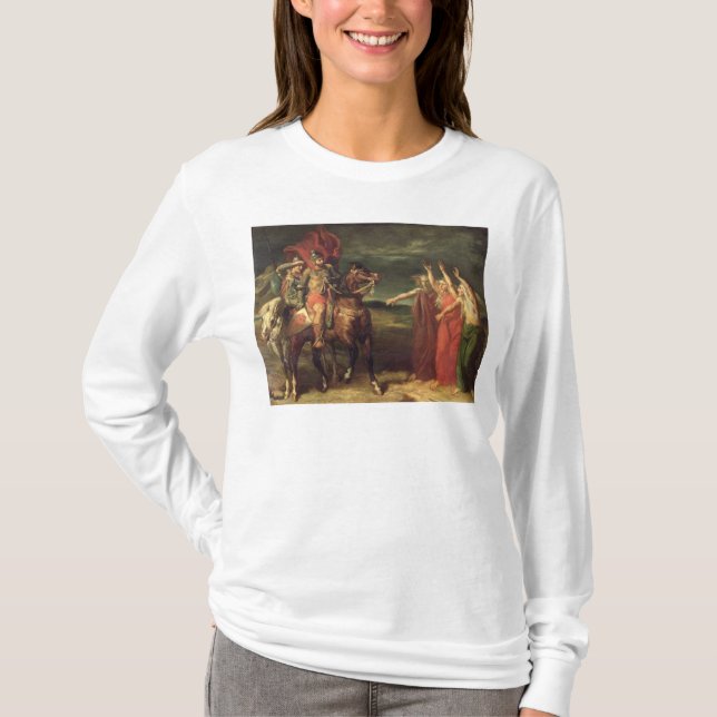 Camiseta Macbeth y las tres brujas, 1855 (Anverso)