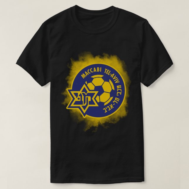 Camiseta Maccabi Tel Aviv FC Football Club Israel (Diseño del anverso)
